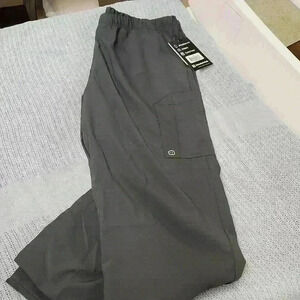 Wonderwink gray scrub bottoms/ unisex